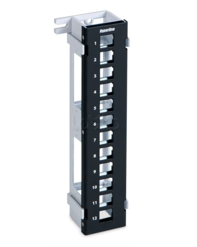 Патч-панель Hyperline PPWBL-12 в Сочи Патч панель Pintop.ru