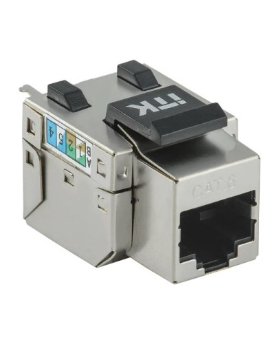 Модуль Keystone Jack кат. 6 FTP 110 IDC 90 град. розет. ITK CS1-1C06F-11 в Сочи Модули Keystone Pintop.ru