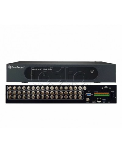 Видеорегистратор 16-канальный EverFocus VANGUARD II 16x8H Plus в Сочи Видеорегистраторы гибридные Pintop.ru