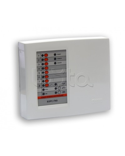 Прибор приемно-контрольный охрано-пожарный ВЭРС-ПК 8П-РС версия 3.2 в Сочи Приемно-контрольные приборы Pintop.ru
