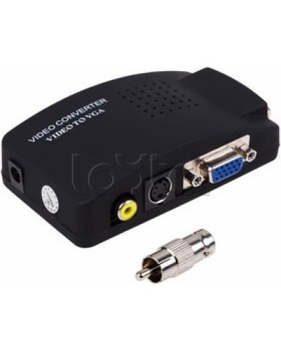 Конвертер BNC\RCA + S-video на VGA REXANT 17-6932 в Сочи Медиаконвертеры Pintop.ru