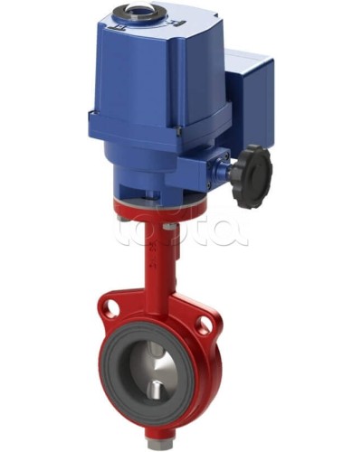 Затвор дисковый с электромеханическим приводом Спецавтоматика Зт 150/1,6(Э220М)-Ф.УЗ.1-АН-150 в Сочи Затворы дисковые Pintop.ru