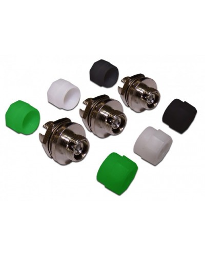 Адаптер оптический SC без фланцев, OM3, симплексный LANMASTER LAN-SC/NF-AM-OM3 в Сочи Коннекторы Pintop.ru