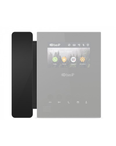 Аудиотрубка дополнительная BAS-IP SP-AU BLACK в Сочи Абонентские IP устройства Pintop.ru