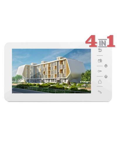 Монитор цветного видеодомофона Tantos Prime HD (White) в Сочи Абонентские видеоустройства Pintop.ru