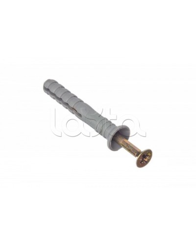 Дюбель металлический Экопласт Молли с винтом 4x6x32 (100шт) в Сочи Крепеж: Дюбели, шурупы, саморезы Pintop.ru