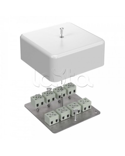 Коробка огнест для кабель-канала 40-0470-FR6.0-16 Е15-Е60 (латунь) 103х103х45 Промрукав (40-0470-FR6.0-16-Е60) в Сочи Распределительные коробки Pintop.ru