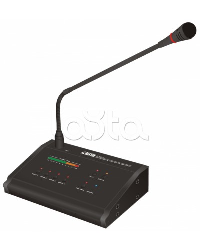 Микрофонная консоль ROXTON IP-A4012 в Сочи Система оповещения и трансляции Roxton Pintop.ru