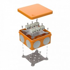 Коробка огнестойкая для о/п двухкомпонентная 60-0300-FR2.5-12 Е15-Е120 100х100х50 Промрукав (60-0300-FR2.5-12)