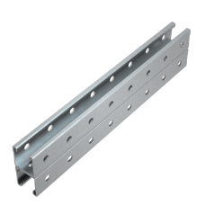 Страт-профиль двойной 41х41 L2100 мм s:1,5 (тройная перфорация) HD КМ-Профиль (2STP41-41-2100 3P HD)