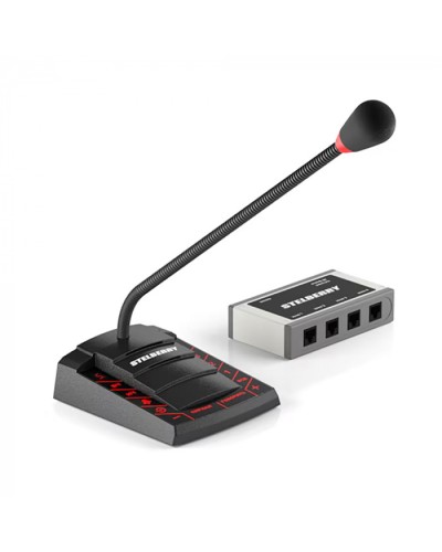 Пульт громкого оповещения STELBERRY F-740 в Сочи Микрофонные консоли и микрофоны Pintop.ru