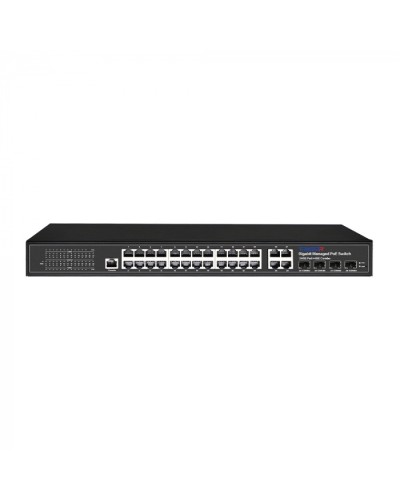 Управляемый коммутатор TRASSIR TR-NS24284C-400-24PoE v2 в Сочи Коммутаторы Pintop.ru