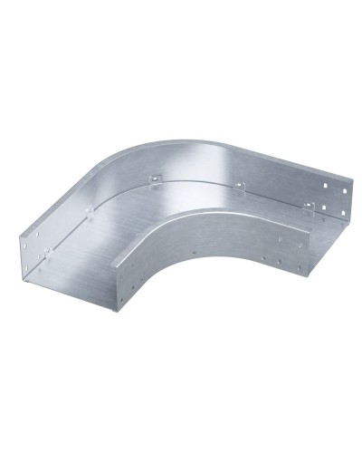 Угол горизонтальный 90 градусов 50х100, 1,5 мм, горячий цинк, в комплекте с крепежными элементами и соединительными пластинами, необходимыми для монтажа в Сочи Аксессуары для лотков Pintop.ru