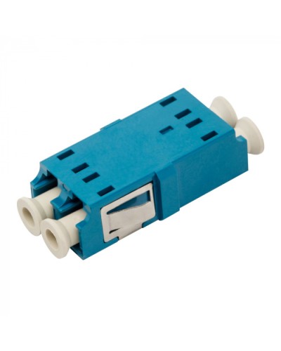 Адаптер оптический LC, SM, корпус SC без фланцев, дуплексный LANMASTER (LAN-2LCS/NF-AM-SM) в Сочи Проходные адаптеры и розетки оптические Pintop.ru