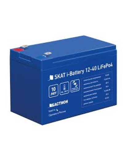 АКБ Бастион Skat i-Battery 12-40 LiFePo4 в Сочи Электротехническое оборудование Pintop.ru