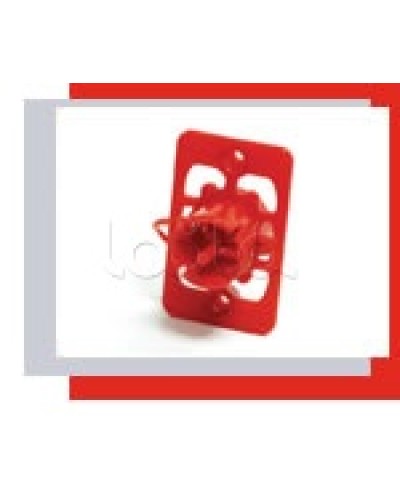 Втулка концевая для заливки в бетон 20/32мм (красный) Экопласт 44608 в Сочи Крепежные изделия Pintop.ru