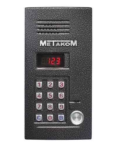 Блок вызова домофона Метаком MK2012-TM4EV в Сочи Блоки вызова многоабонентные Pintop.ru