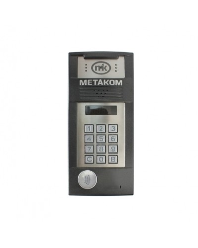 Многоабонентый антивандальный блок вызова со встроенной гибридной видеокамерой Метаком MК2018-RFiVH в Сочи Блоки вызова многоабонентные Pintop.ru