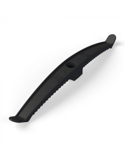 Держатель кабеля двусторонний для прямого монтажа в гофроящике черный (100 шт/кор) Промрукав (PR13.0488) в Сочи Аксессуары для кабель-канала Pintop.ru