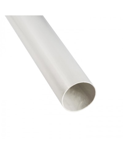 Труба ПНД гладкая тяжелая, цвет серый, диам 63 мм (3м) Экопласт (23063-GR) в Сочи Гладкая труба Pintop.ru