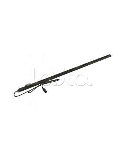 Блок розеток вертикальный черн Hyperline (SHE-32SH-BAV-3PVB) в Сочи Блоки розеток Pintop.ru