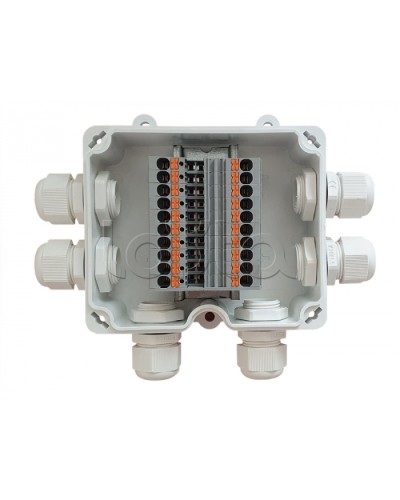 Клеммная коробка Магнито-контакт КСП-10 АЯКС IP66 PUSH-IN в Сочи Распределительные коробки Pintop.ru