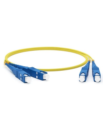 Патч-корд оптический соединительный (SM), 9/125 (OS2), SC/UPC-SC/UPC, (Duplex), LSZH, 1м 50-2011 в Сочи Патч-корды оптические Pintop.ru