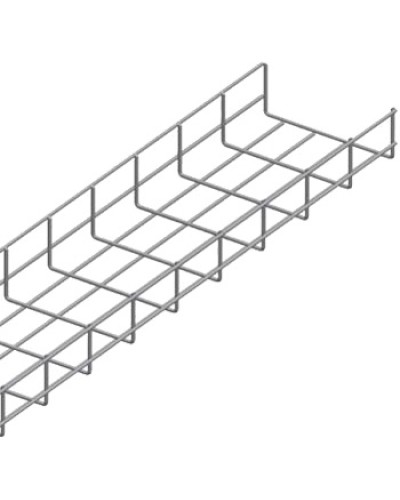 Лоток проволочный 75х100мм, Ф3.8мм, оцинкованный (3 м) LANMASTER LAN-MT75x100-3.8EZ в Сочи Кабельные лотки Pintop.ru