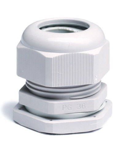 Зажим кабельный с контргайкой, IP68, PG11, д.5 - 10 мм DKC 52700 в Сочи Клеммные колодки Pintop.ru