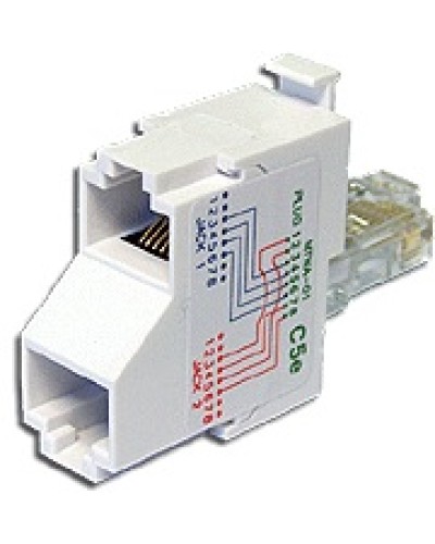 T-адаптер 2 телефонных порта TWT TWT-T-U2-U2 в Сочи Проходные адаптеры Pintop.ru