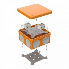 Коробка огнестойкая для о/п двухкомпонентная 60-0300-FR10.0-4 Е15-Е120 100х100х50 Промрукав (60-0300-FR10.0-4)