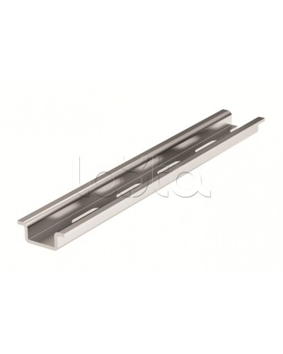 DIN-рейка OMEGA 2F 15.5х5.5 с перфорацией DKC 02130 в Сочи Крепежные изделия Pintop.ru