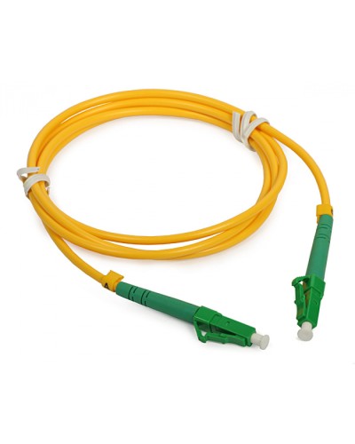 Шнур оптический simplex LC/APC-LC/APC 9/125 SM 1 м LSZH Cabeus FOP(s)-9-LC/APC-LC/APC-1M в Сочи Патч-корды оптические Pintop.ru