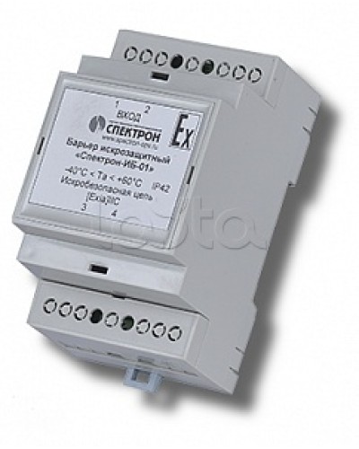 Барьер искрозащиты для цепей питания Спектрон-ИБ-01 в Сочи Устройства защиты операционных процессоров (ОПС) Pintop.ru
