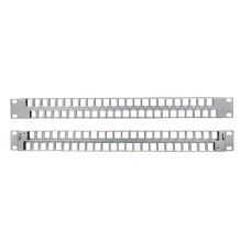 Патч-панель модульная 19", 48 портов Hyperline PPBLHD-19-48S-SH-RM