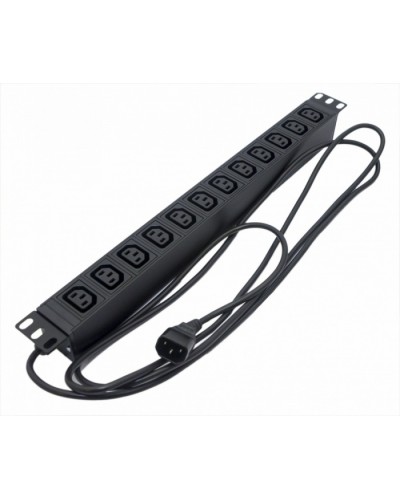 Блок розеток Hyperline SHE19-12IEC-2.5IEC в Сочи Блоки розеток Pintop.ru