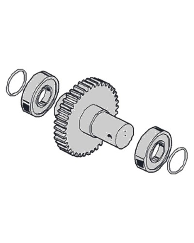 Вал выходной G4040 G4041 Came 119RIG181 в Сочи Запчасти для шлагбаумов и автоматики Pintop.ru