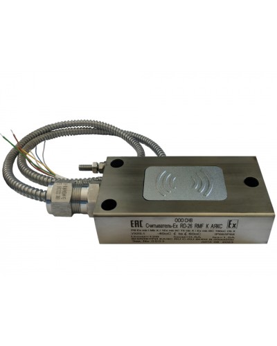 Считыватель-Ех взрывозащищённый RD 26-RMF-КМ8 АЯКС маркировка взрывозащиты 1Ex mb IIC T5 Gb X/ Ex mb IIIC T80°C Db X/PB Ex mb I Mb X Магнито-Контакт в Сочи Считыватели Pintop.ru