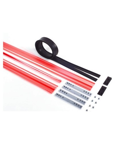 Faac 105402 - Комплект: 2 боковых и 1 зажимной профили Faac 105402 в Сочи Запчасти для шлагбаумов и автоматики Pintop.ru