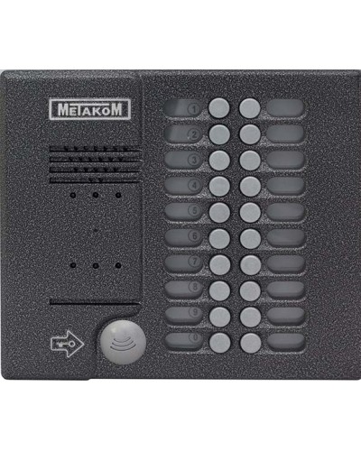 Блок вызова домофона Метаком MK20.2-MFEVN в Сочи Вызывные видеопанели малоабонентные Pintop.ru