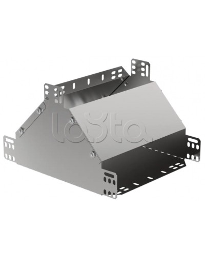 ESCA Ответвитель Т-обр. верт. вверх 100х500мм IEK (CLM50D-OVV-100-500) в Сочи Аксессуары для лотков Pintop.ru