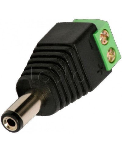 Разъем питания штекер 2.1х5.5 с быстрозажимной колодкой (50шт/уп) REXANT (14-0314-2) в Сочи Коннекторы Pintop.ru