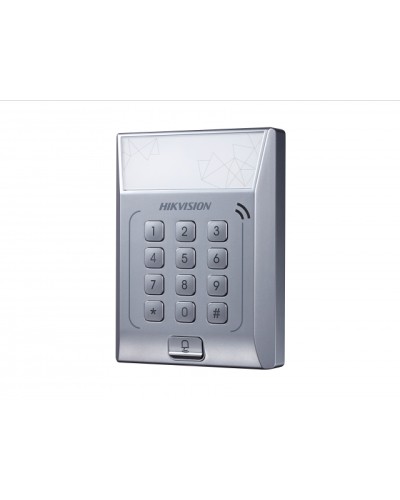 Терминал доступа со встроенным считывателем Mifare карт Hikvision DS-K1T801M в Сочи Контроллеры Pintop.ru
