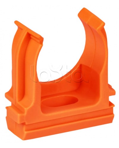 ELASTA Держатель с защелкой CF16 оранжевый IEK (ET-TA00D-CF-016-K09-010) в Сочи Держатели, клипсы, скобы Pintop.ru