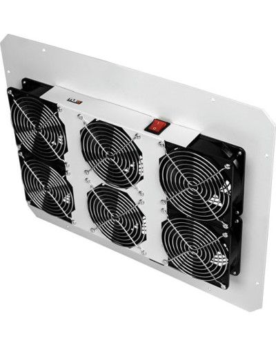 Панель вентиляционная с 6 вентиляторами TLK TLK-FAN6-GY в Сочи Вентиляторные модули Pintop.ru