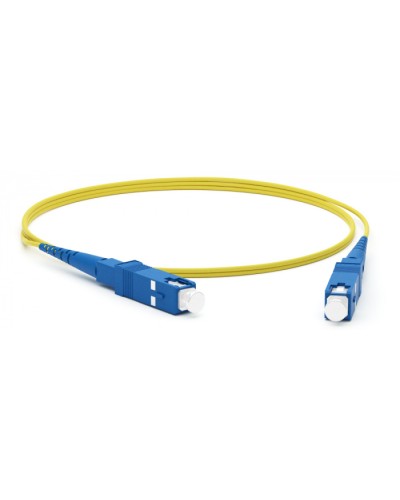 Патч-корд волоконно-оптический Hyperline FC-S2-9-SC/UR-SC/UR-H-1M-LSZH-YL в Сочи Патч-корды оптические Pintop.ru