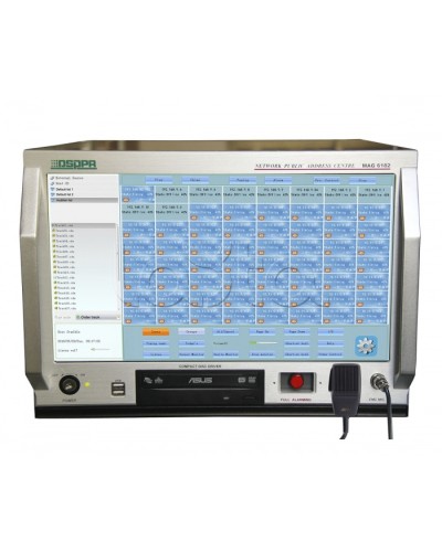 Блок управления центральный DSPPA MAG-6182 в Сочи Система оповещения и трансляции Dsppa Pintop.ru