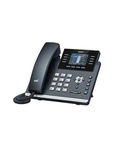 Yealink SIP-T44W - 12 аккаунтов, 2 порта USB, Wi-Fi, цветной экран, BLF, PoE, GigE, без БП, шт в Сочи Дополнительное оборудование для сетей Pintop.ru