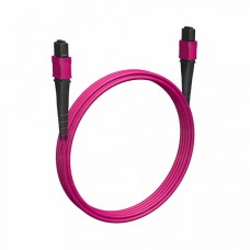 Кабельная сборка MPO(F) -MPO(F)-8 волокон 50/125 OM4, 1 m Cabeus (FOP-50-OM4-8-MPO(F)-8-MPO(F)-B-1m)