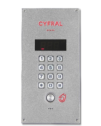 Блок вызова Цифрал CCD-20.1/TC ЦФРЛ.468369. в Сочи Блоки вызова многоабонентные Pintop.ru